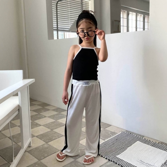 SG-ML026 韓國黑色挖肩背心