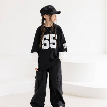 MG-ZC010  ZAN CLOVER假兩件55上衣