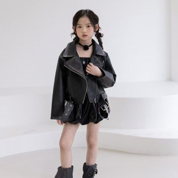 MG-ZC012  酷帥仿皮騎士外套