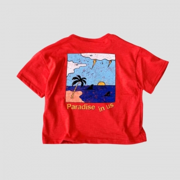 SB-DE004 Paradise in us海灘潮T